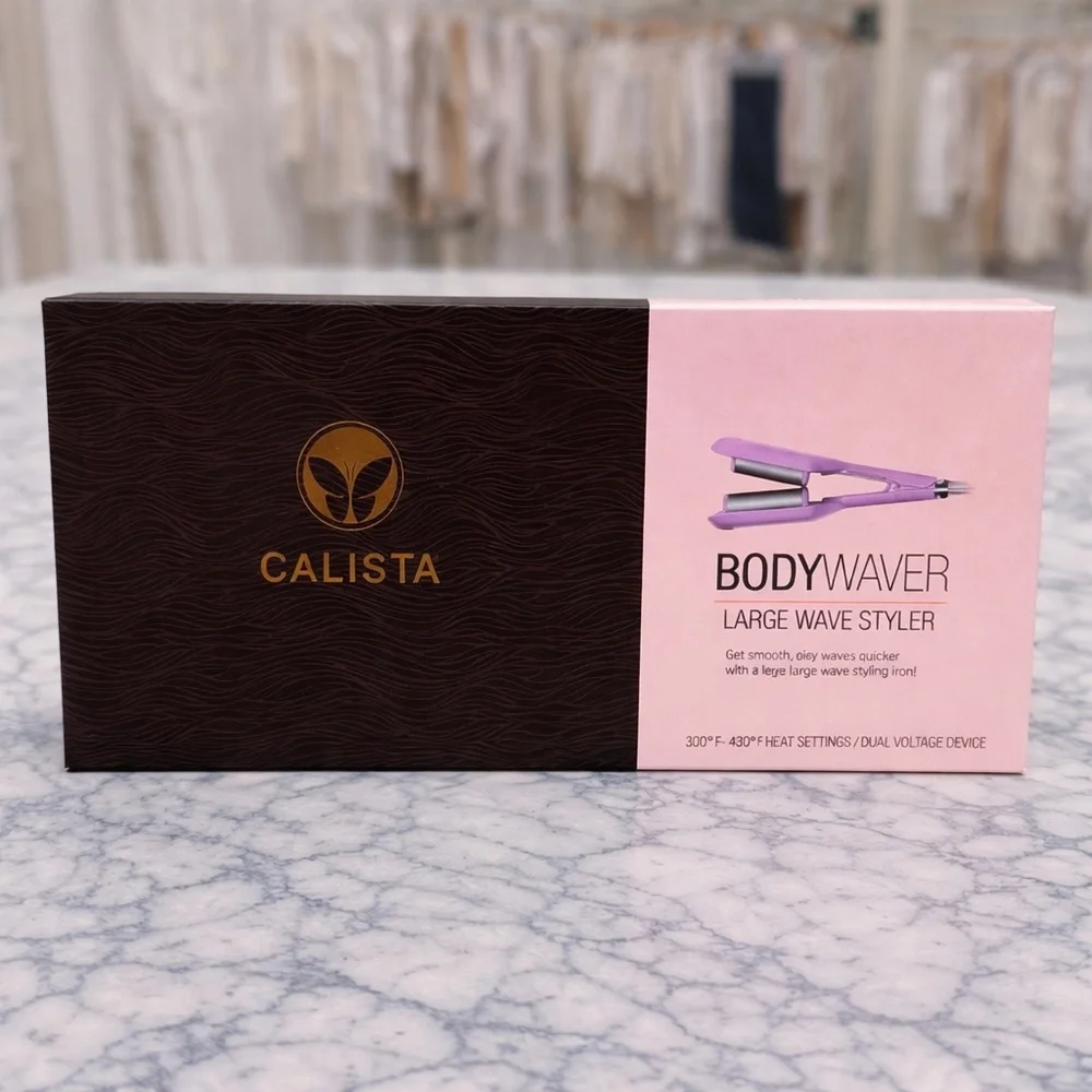 Calista BodyWaver Large Wave Styler Purple Hair Waver Tested